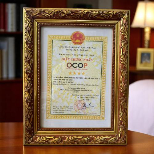 Chứng Nhận Sản Phẩm OCOP